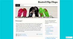 Desktop Screenshot of bustedflipflops.com